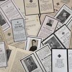 Bidprentjes / Death cards