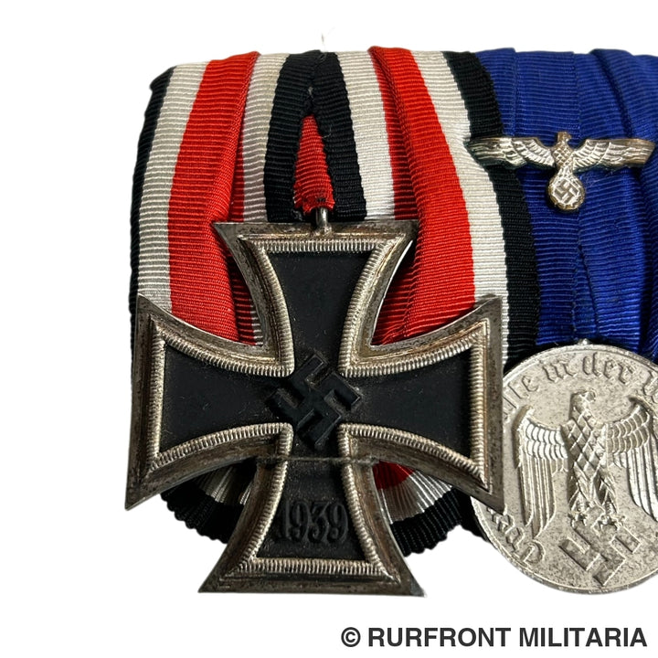 3-Delige Duitse Ordensspange Met Bandspange