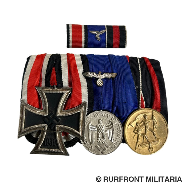 3-Delige Duitse Ordensspange Met Bandspange 3-Delige Duitse Ordensspange Met Bandspange