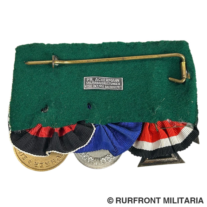 3-Delige Duitse Ordensspange Met Bandspange