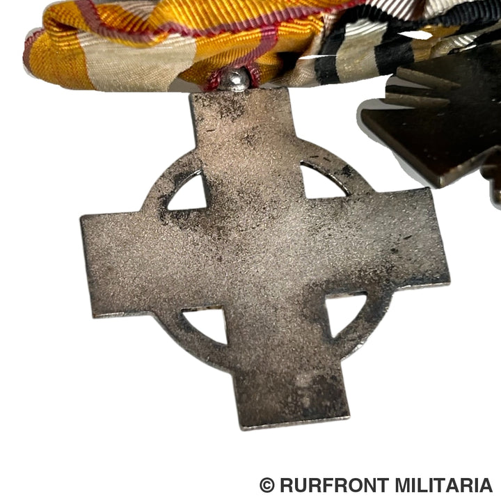 4-Delige Duitse Ordensspange Feuerwehr