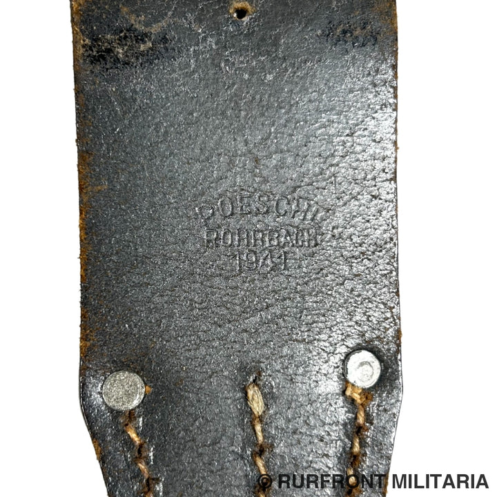 98/05 Bajonet Frog/Koppelschuh Poeschl Rohrbach 1941
