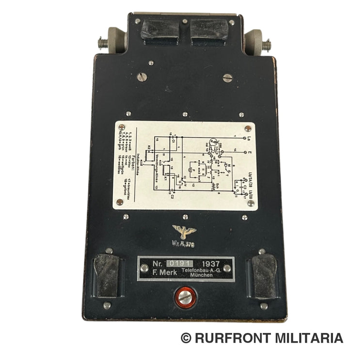 Amtsanschliesser 33 F.merk Telefonbau 1937