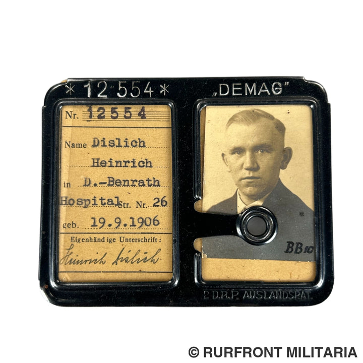 Ausweis Demag Werke 1941