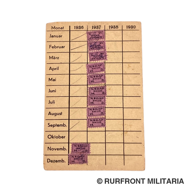Bdm Papierset Mädelschaftsführerin Margarete Dahlbeck