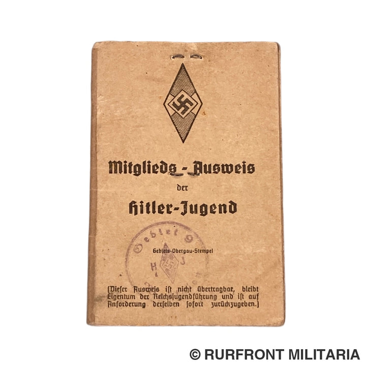 Bdm Papierset Mädelschaftsführerin Margarete Dahlbeck