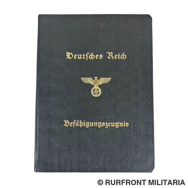 Befähigungszeugnis Seemotorführer Werner Krussmann Befähigungszeugnis Seemotorführer Werner Krussmann