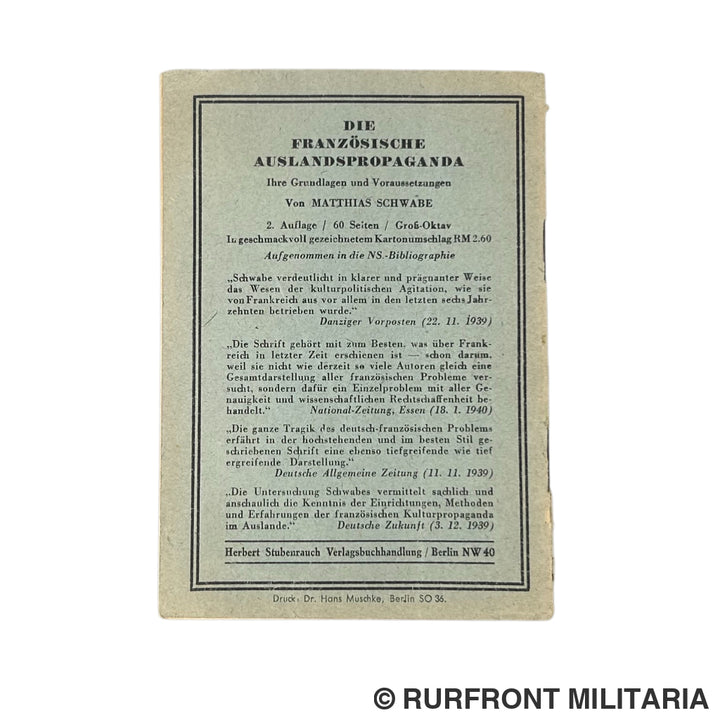 Boekje die Flotten von England und Frankreich 1940