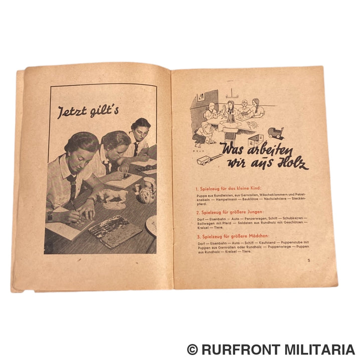 Boekje Spielzeug Für Den Weihnachts-Markt 1942 Bdm