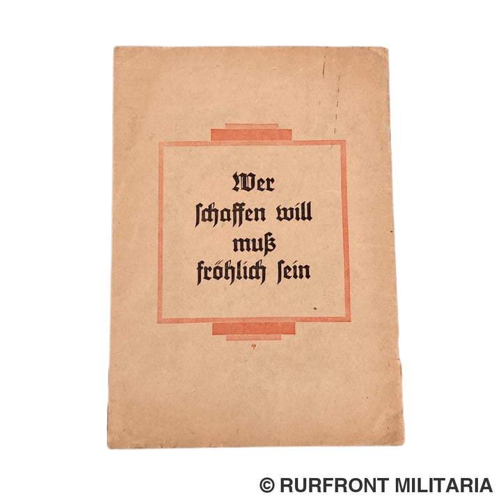 Boekje Spielzeug Für Den Weihnachts-Markt 1942 Bdm