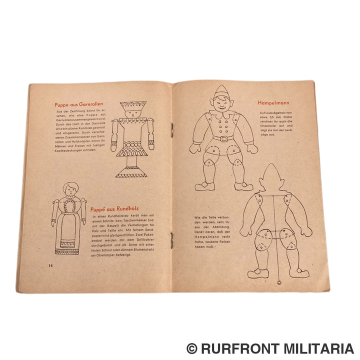 Boekje Spielzeug Für Den Weihnachts-Markt 1942 Bdm