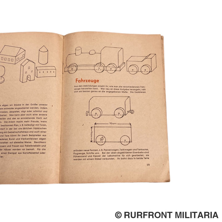 Boekje Spielzeug Für Den Weihnachts-Markt 1942 Bdm