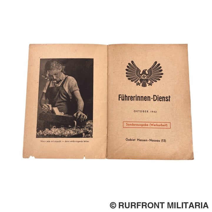 Boekje Spielzeug Für Den Weihnachts-Markt 1942 Bdm
