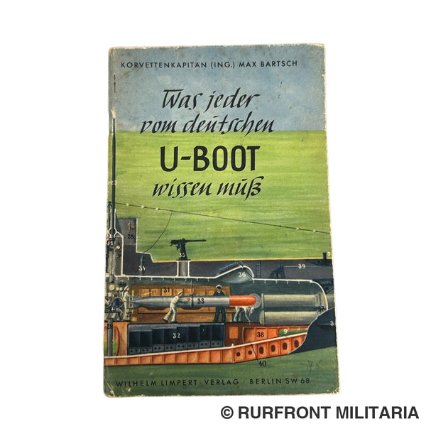 Boekje Was Jeder Von Deutschen U-Boot Wissen Muss Max Bartsch Boekje Was Jeder Von Deutschen U-Boot Wissen Muss Max Bartsch