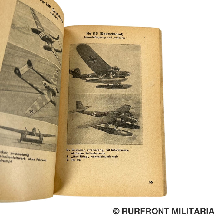 Boekjes Oorlogsvliegtuigen 1943/Kriegsflugzeuge 1941