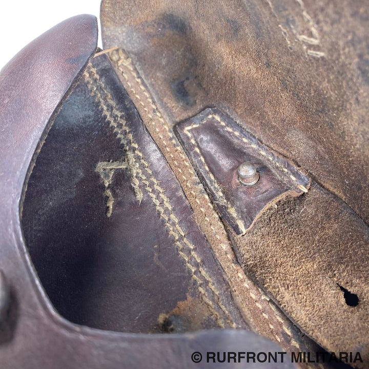 Duits Wo1 P08 Holster N.burghard Pasing 1918