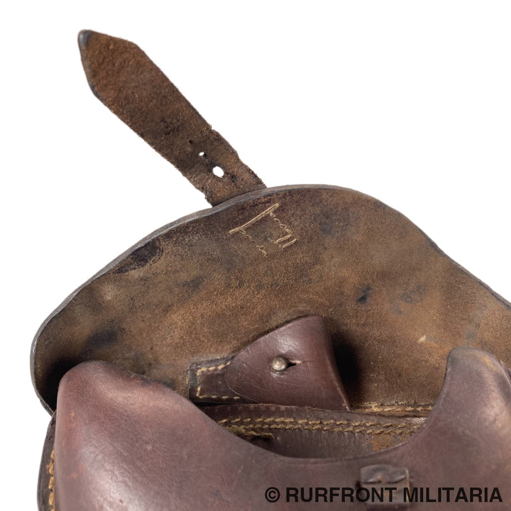 Duits Wo1 P08 Holster N.burghard Pasing 1918