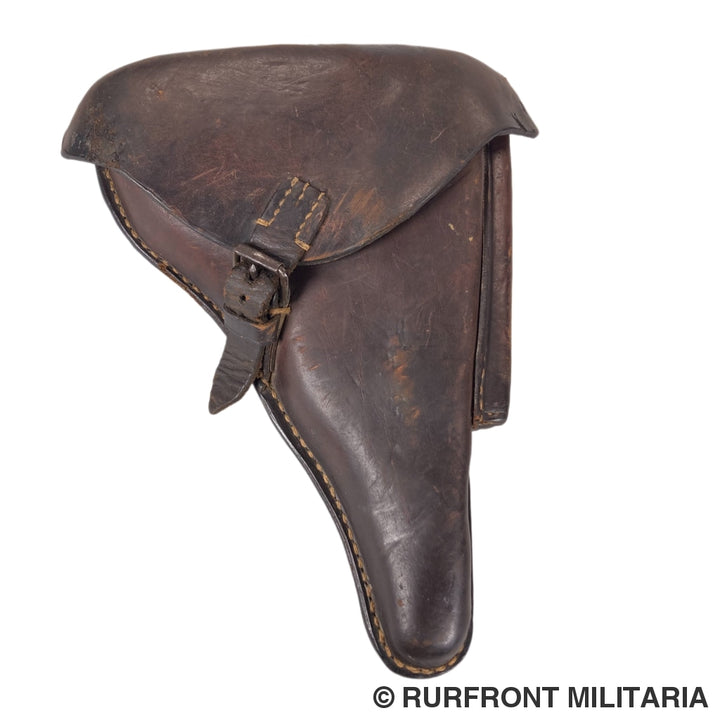 Duits Wo1 P08 Holster N.burghard Pasing 1918
