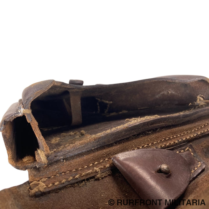 Duits Wo1 P08 Holster N.burghard Pasing 1918