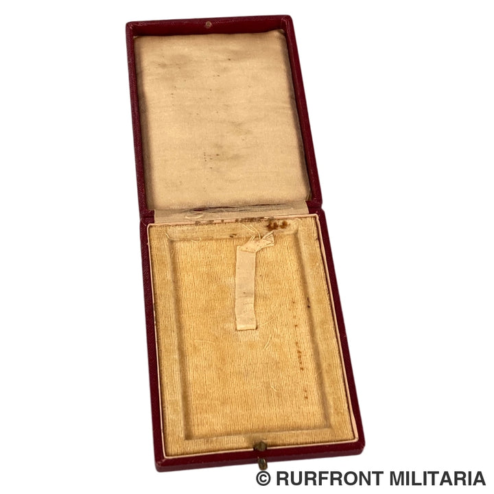 Duitse Wo1 Penning In Etui Eiserner Ritter Elberfeld 1915