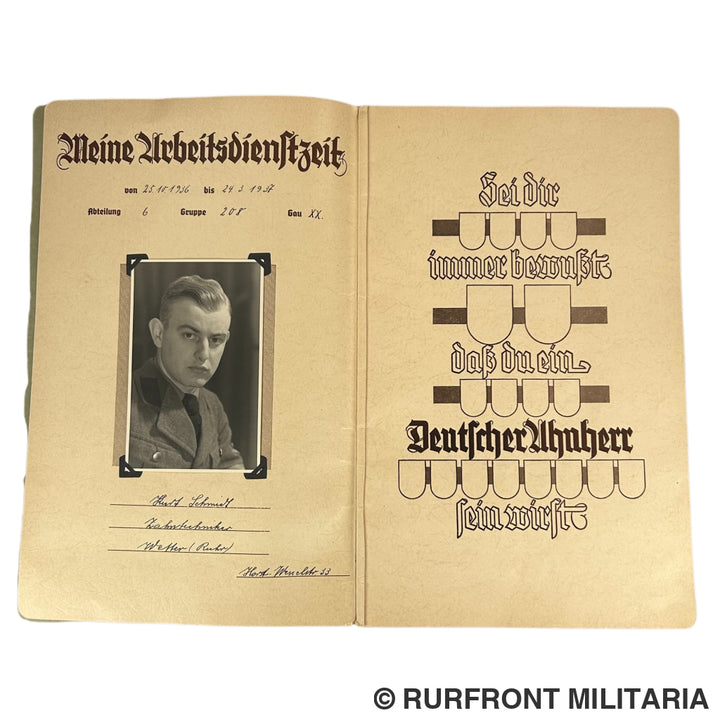 Fotoalbum Arbeitsdienst-Ehrendienst Arbeitsgau XXb Westfalen-Süd