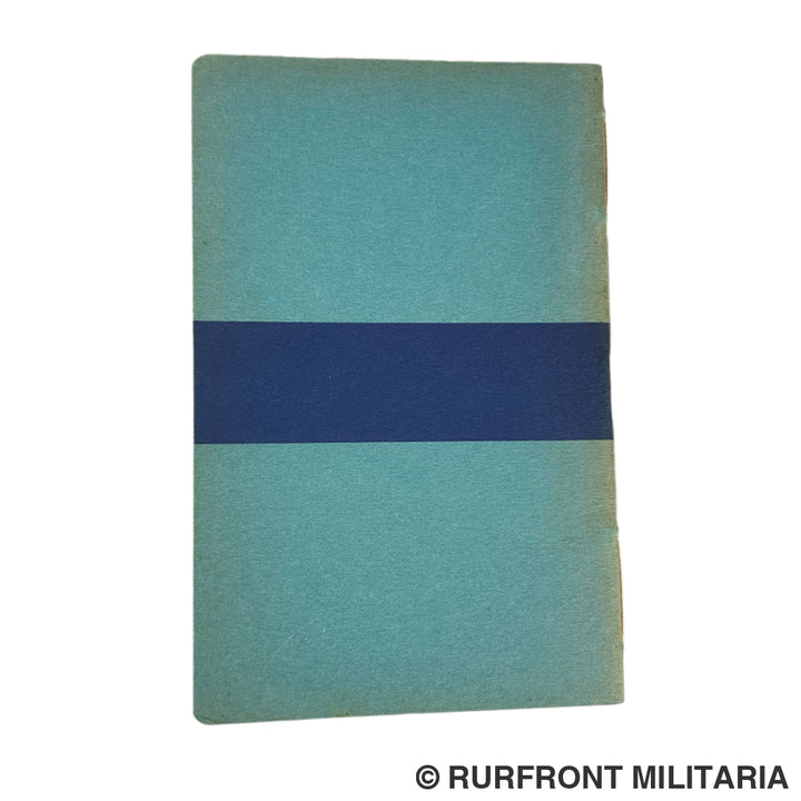 Funkvorschrift Der Luftwaffe Heft 8 Funkbetrieb Nahaufklärungsflieger Legion Condor.