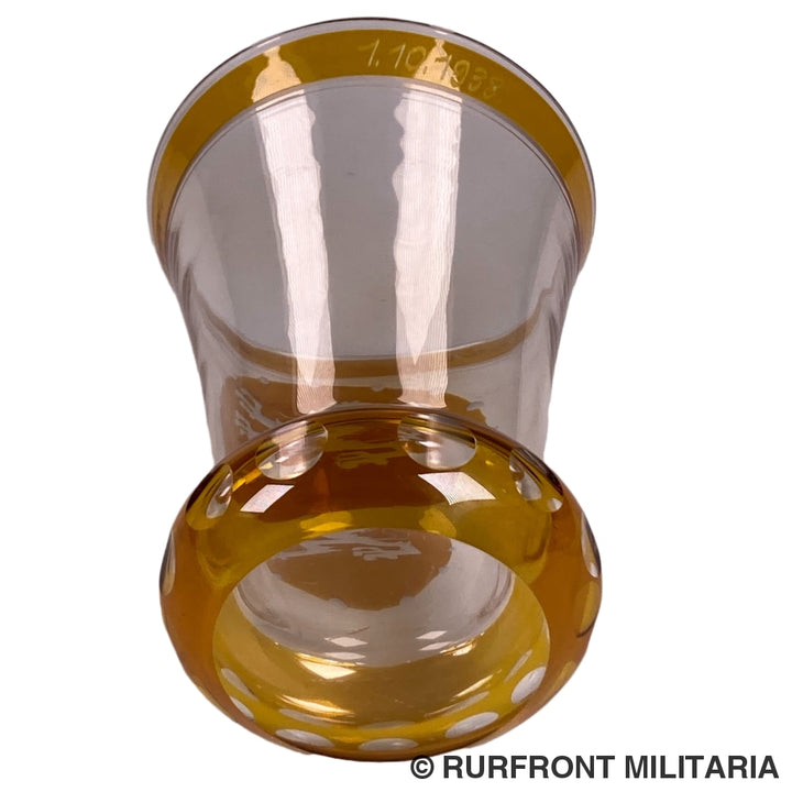 Glazen Beker Ranftbecher Sudetenland Anschluss 1.10.1938