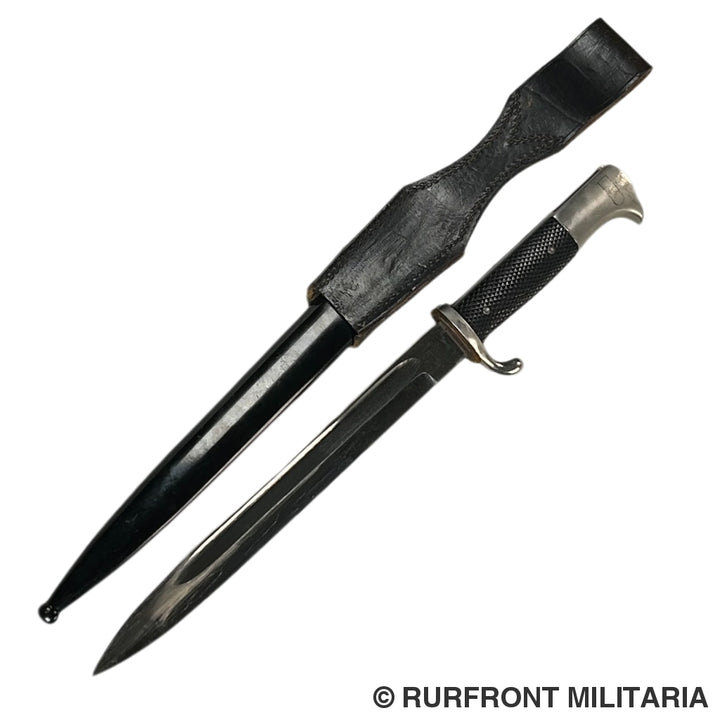 K98 Extraseitengewehr/Dress Bayonet Met Oplage Luftschutz Wkc Lang Frog.