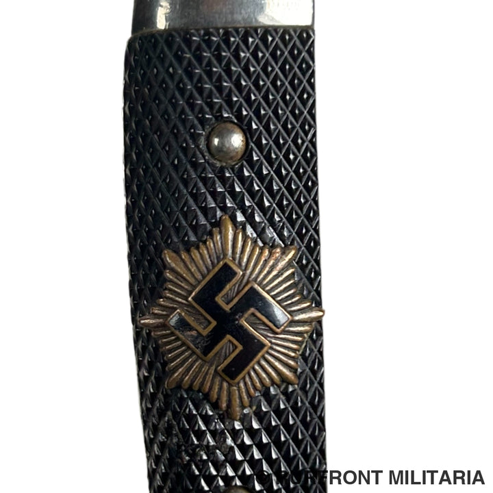 K98 Extraseitengewehr/Dress Bayonet Met Oplage Luftschutz Wkc Lang Frog.