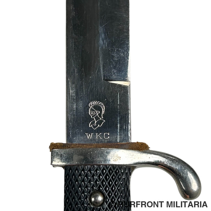 K98 Extraseitengewehr/Dress Bayonet Met Oplage Luftschutz Wkc Lang Frog.