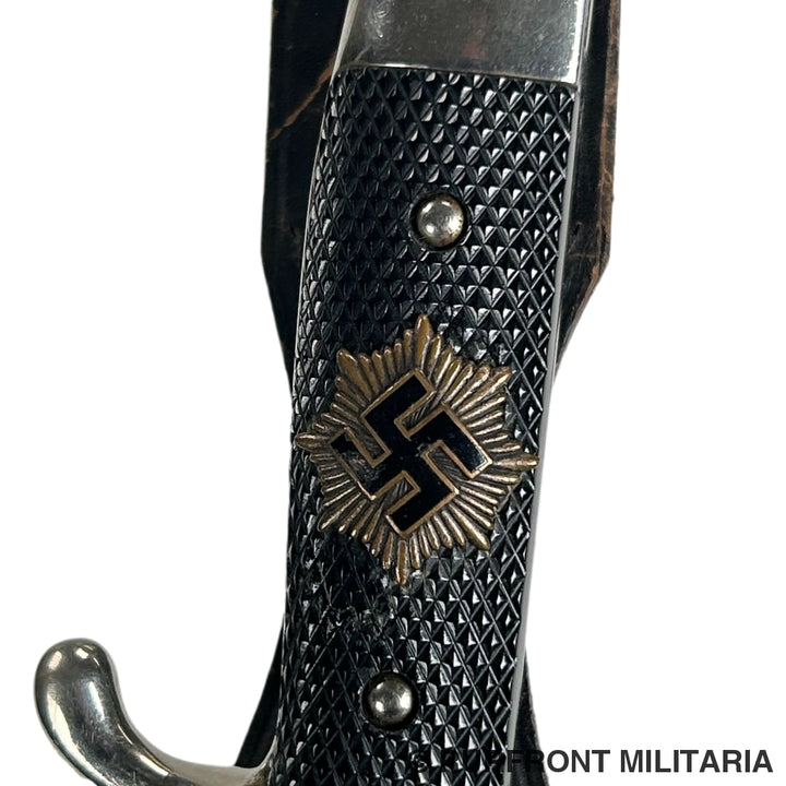 K98 Extraseitengewehr/Dress Bayonet Met Oplage Luftschutz Wkc Lang Frog.