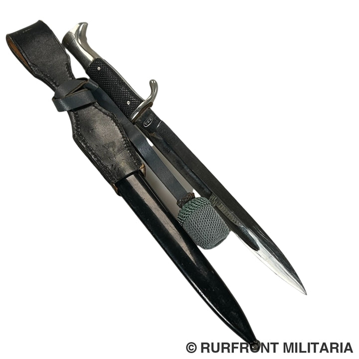 K98 Extraseitengewehr/Dress Bayonet Pdl Lange Variant Met Troddel En Frog