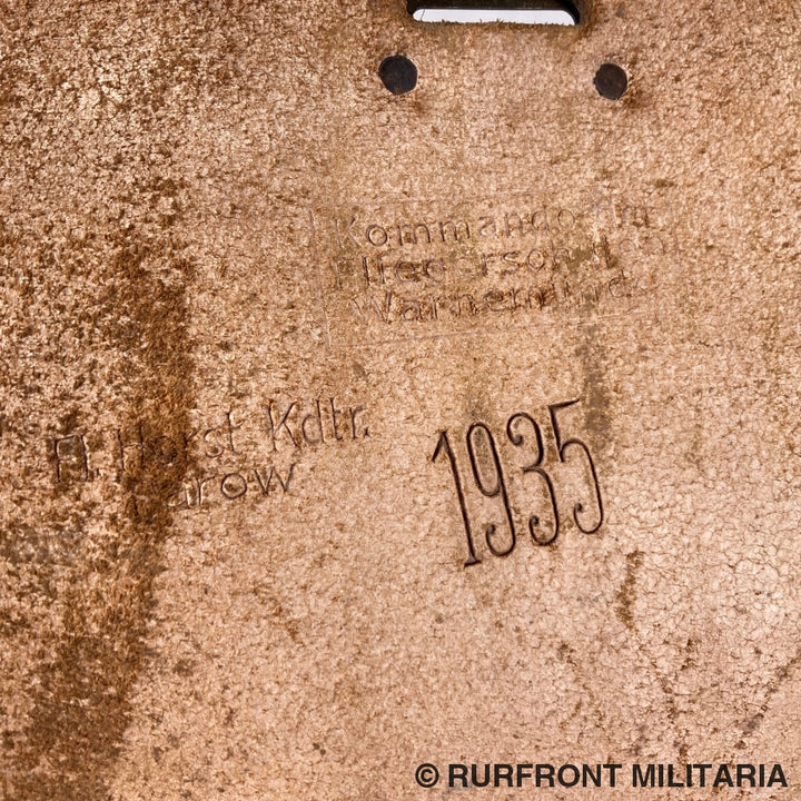 Luftwaffe Kaartentas 1935 Fliegerhorst Parow/Warnemünde