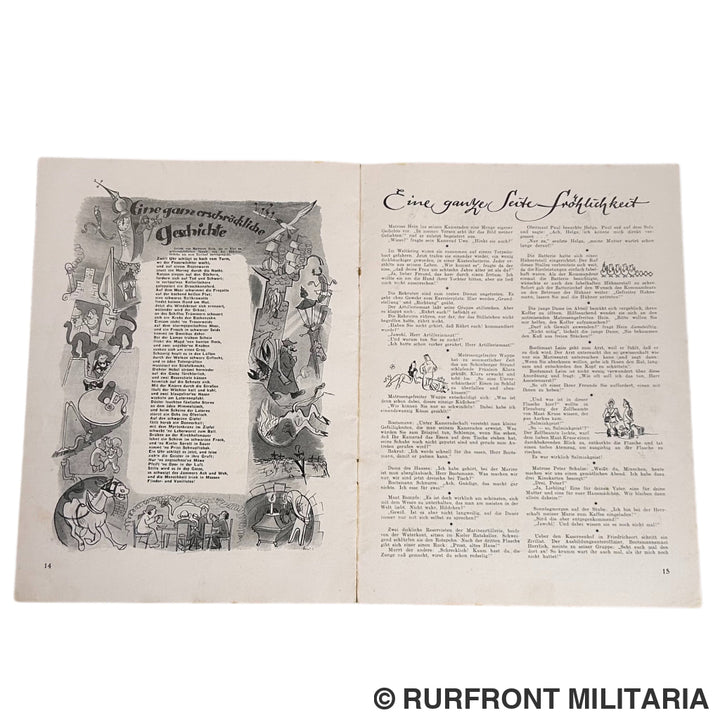 Marine Frontzeitschrift Die Heulboje Nr4 1942