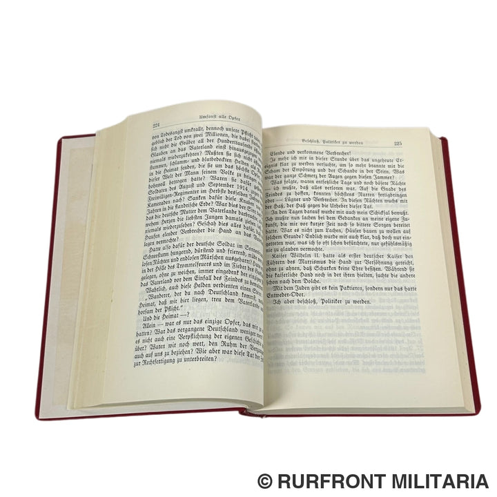 Mein Kampf Tornisterausgabe 1940 Met Kartonnen Hoes