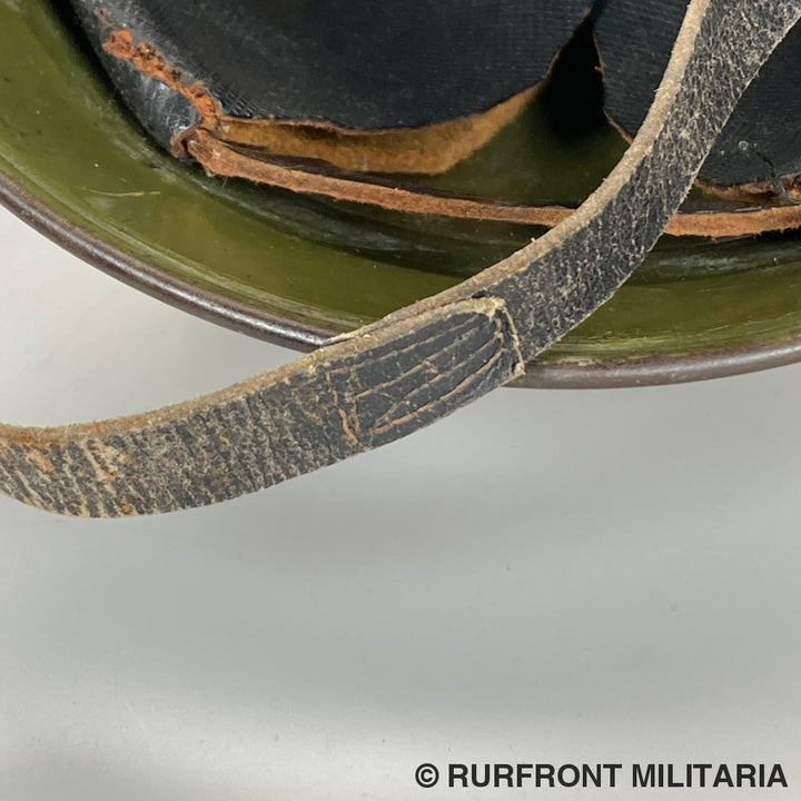 Nederlandse Stalen Helm Model M34 Met Waslabel