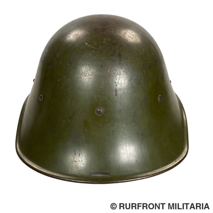 Nederlandse Stalen Helm Model M34 Met Waslabel