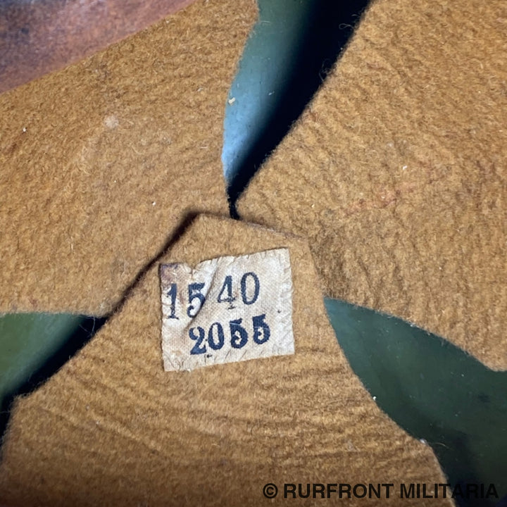 Nederlandse Stalen Helm Model M34 Met Waslabel