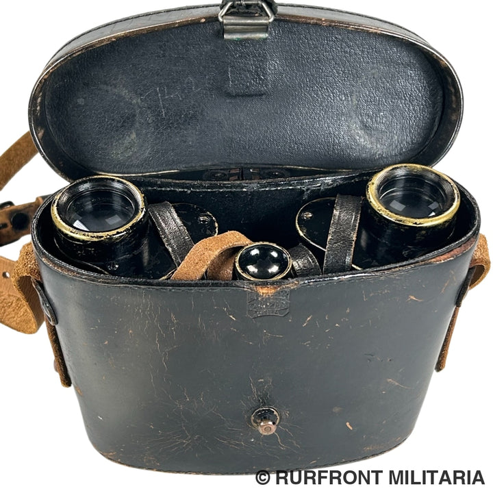 Nederlandse Verrekijker Met Tas Mobilisatie D.v.d.