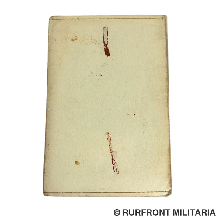 Papiersetje Hauptmann Karl Ebbighausen Jagdgeschwader 234 Later Jagdgeschwader 26 Schlageter! 2