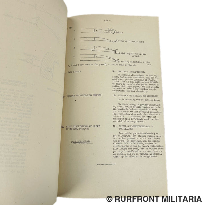 Raf Boek Navigatie En Theorie Van Het Vliegen Hollandsch