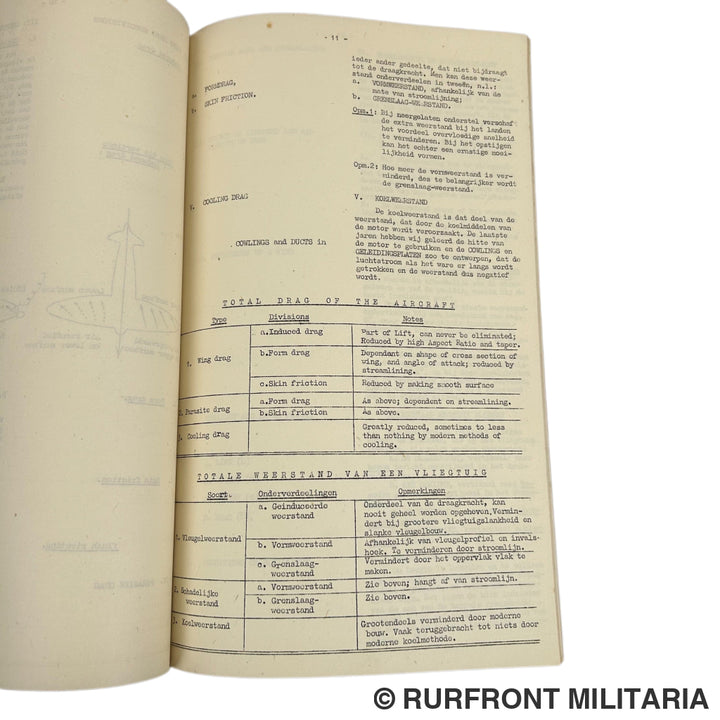 Raf Boek Navigatie En Theorie Van Het Vliegen Hollandsch