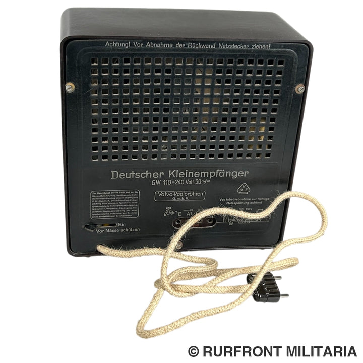 Volksempfanger Dke 38 Goebbels-Schnauze