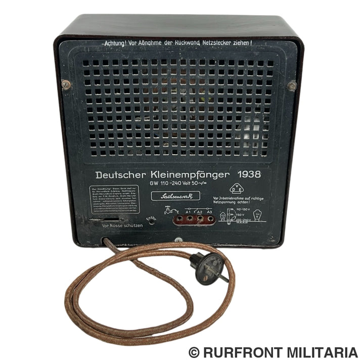 Volksempfanger Dke 38 Goebbels-Schnauze