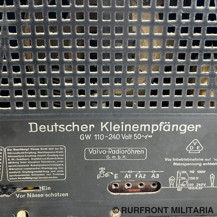 Volksempfanger Dke 38 Goebbels-Schnauze