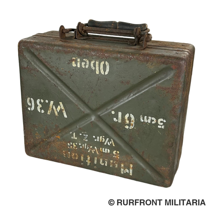 Wehrmacht 5Cm Granatwerfer 36 Ammunition Case 1939