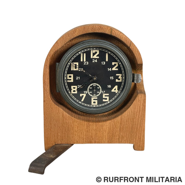 WEHRMACHT/HEER FUNKRAUMUHR/STATIONSUHR KIENZLE 1943 WEHRMACHT/HEER FUNKRAUMUHR/STATIONSUHR KIENZLE 1943