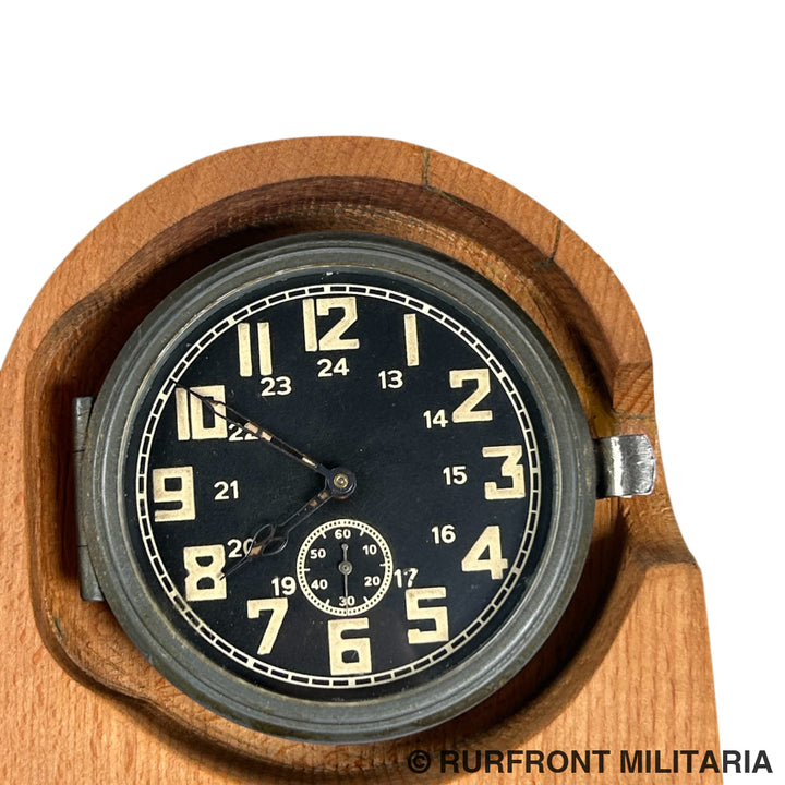 WEHRMACHT/HEER FUNKRAUMUHR/STATIONSUHR KIENZLE 1943