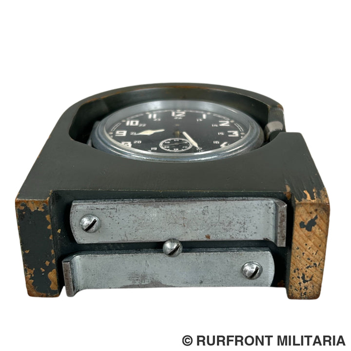 Wehrmacht/heer funkraumuhr/stationsuhr Kienzle 1943