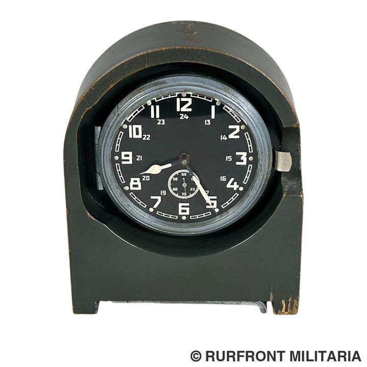 Wehrmacht/heer funkraumuhr/stationsuhr Kienzle 1943